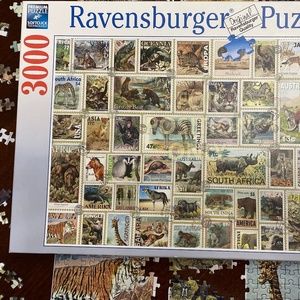 Ravensburger 3,000 piece Animal Stamps puzzle